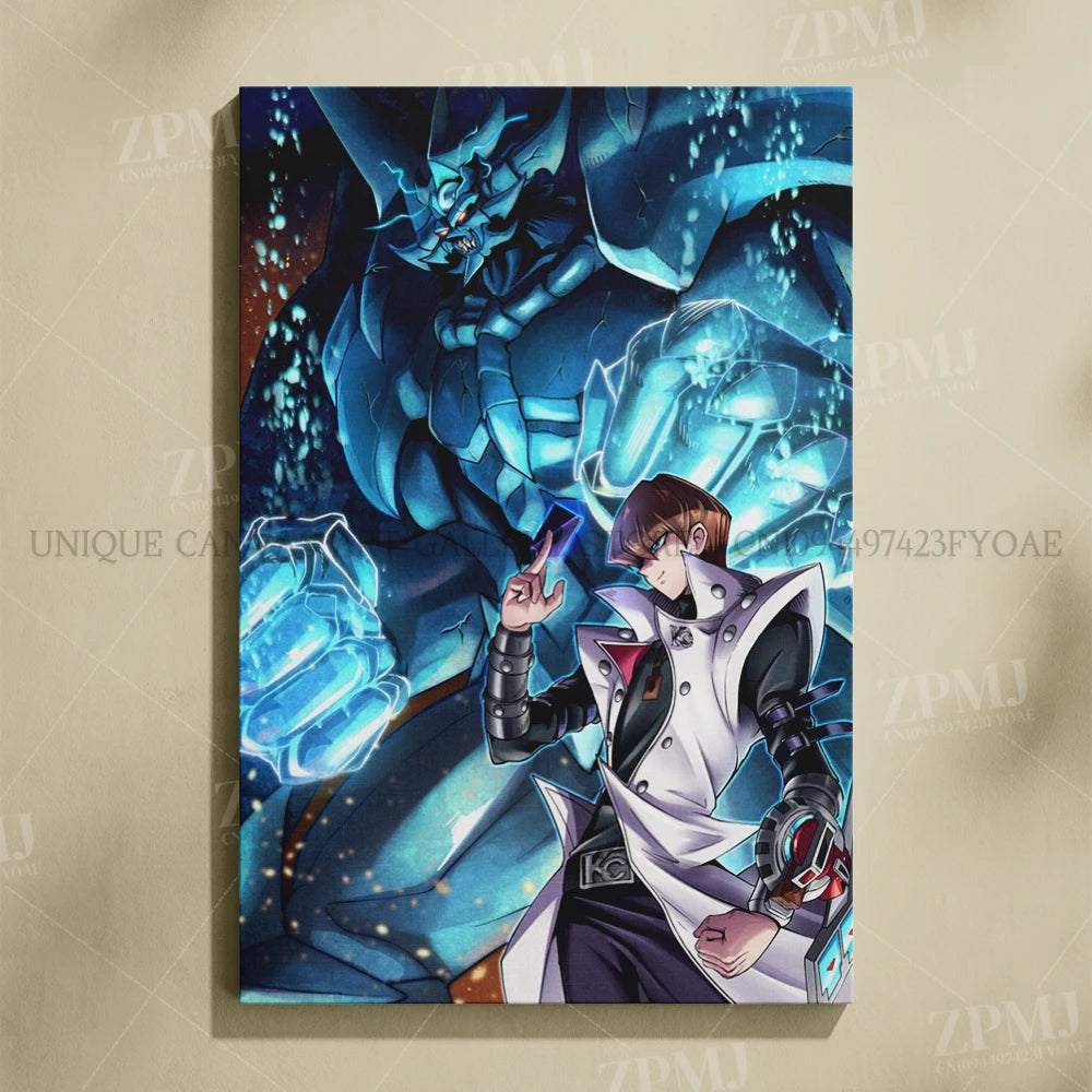 Yu-Gi-Oh! Canvas Pictures Painting Anime Figures Home Decoration Prints Poster For Living Room Frameless Wall Artwork Mural