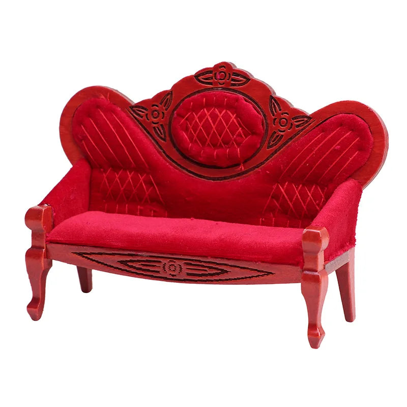 1:12 Mini Cute Dolls Sofa Pillows Set Simulation Dollhouse Furniture Toys Miniature Doll House Accessories Children Toys Gift