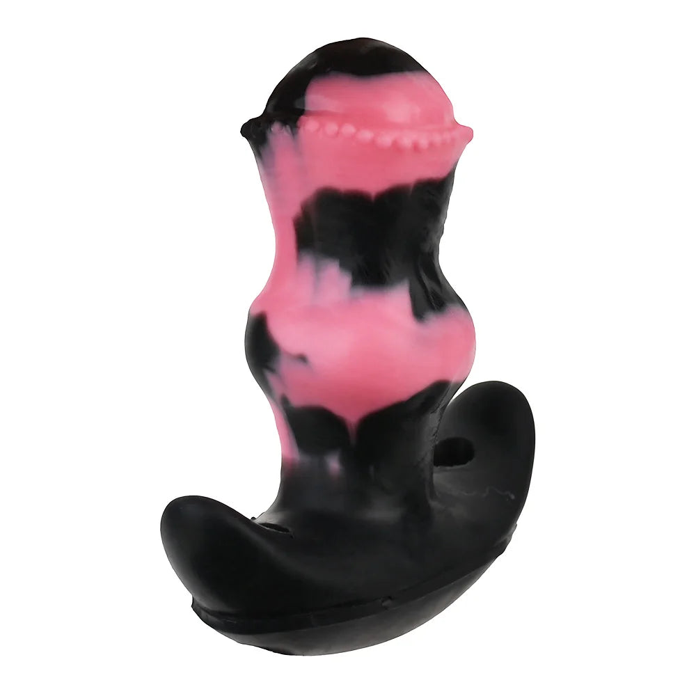 YOCY Mouth Gag Horse Dildo 10 Modes Bullet Vibrator Adjustable Leather Strap Sex Toy For Couple Game Bondage