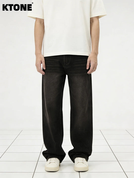 Baggy Black Y2K Jeans Unisex For Man Drip Original No accessories or belts included