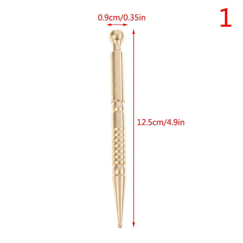 Stainless Steel Manual Acupuncture Pen Trigger Point Massager Deep Tissue Massage Tool For Body Meridian Pain Relief Health Care