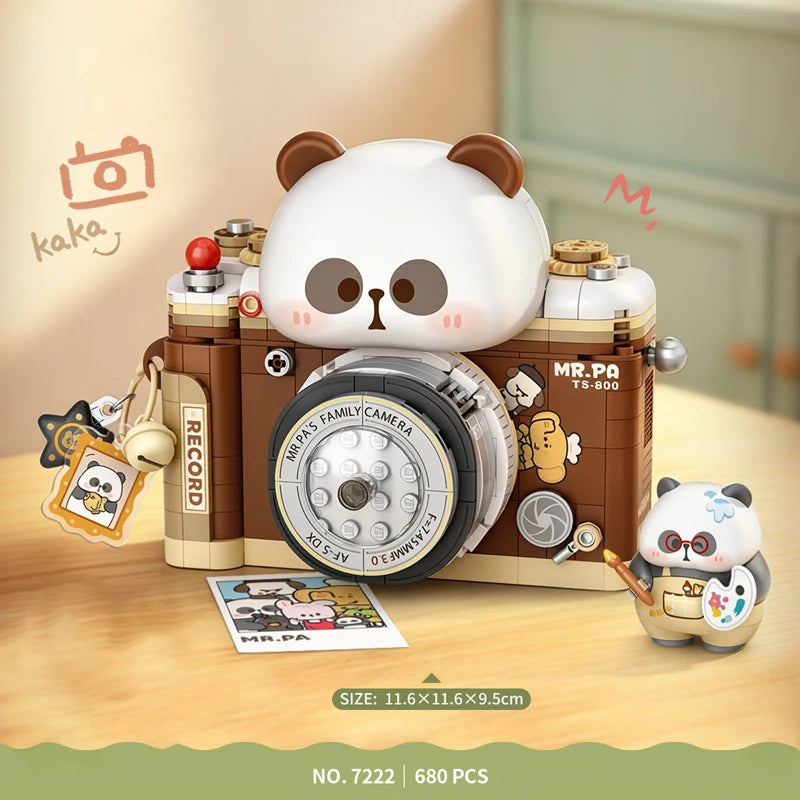 LOZ Retro Home Appliance Camera Coffee Machine Building Blocks Set Creative Toys Ornament Building Toys Adult Birthday Gift