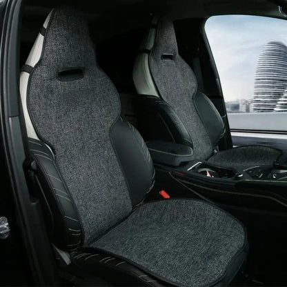 For BYD Atto 3 Seal U Song Plus EV DMI Dolphin mini Seal Seat Covers Linen Breathable Warm Car Seat Cushion Interior Accessories