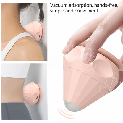 Silicone Massager Ball Type-C Rechargeable Vibrating Massage Ball Fitness Muscle Waist Back Relaxation Massager