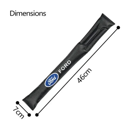 Car Seat Gap Plug Strip Filler Padding Leakproof Pads For Ford Focus Edge mk2 MK3 Mondeo MK4 Fiesta Ecosport Kuga ST Accessories