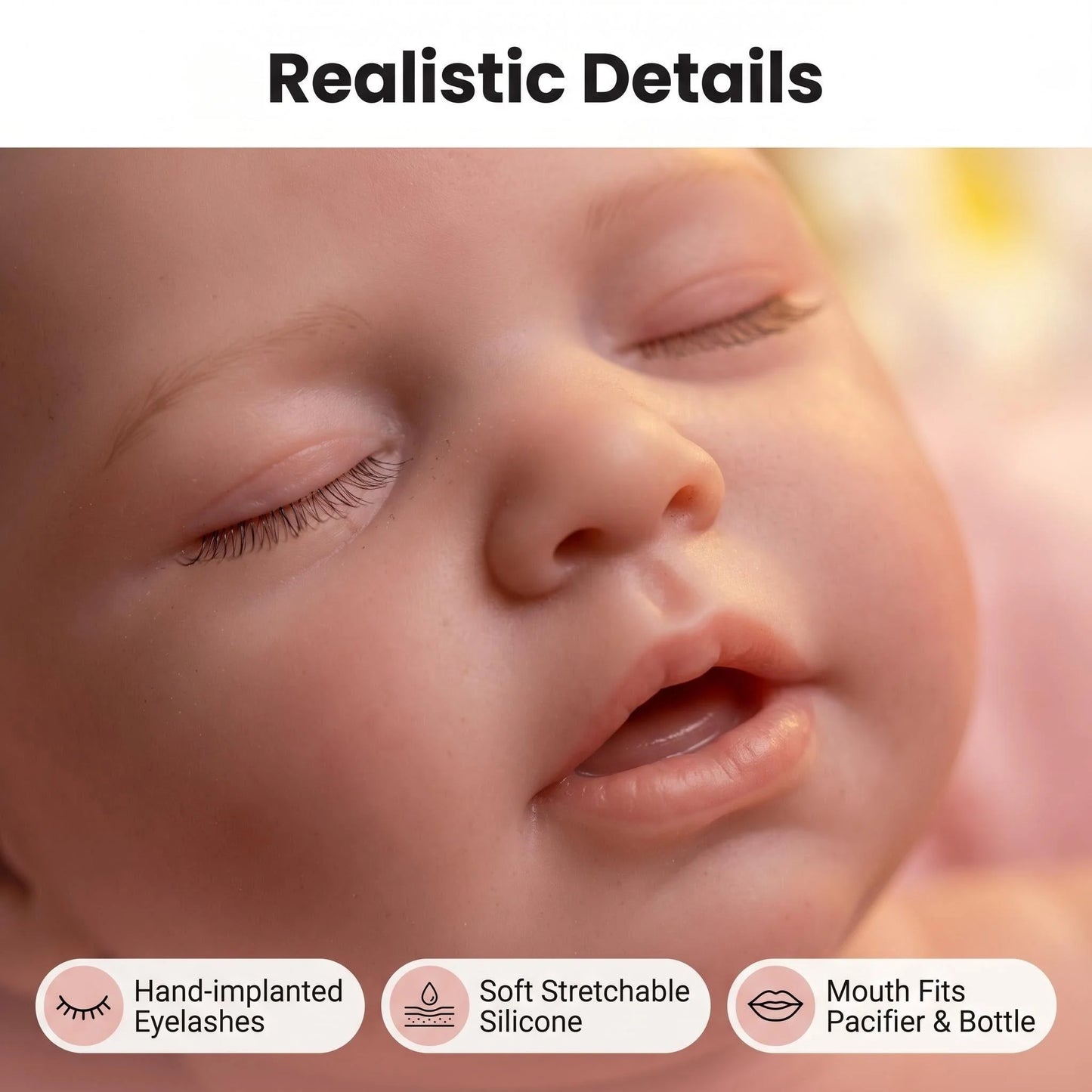 NPK 12inch Squish Silicone Lifelike Reborn Bebe Doll Flexible Elastic Super Soft Irys Cute Small Size Full Solid Silicone