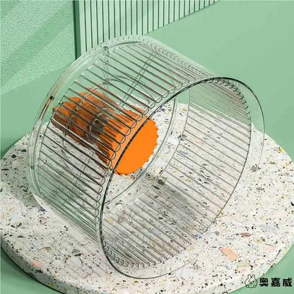 Large Size Silent Running Wheel for Hamster Toy Deprivation Relief Golden Retriever Hamster Cage Supplies Crehensive Infor...