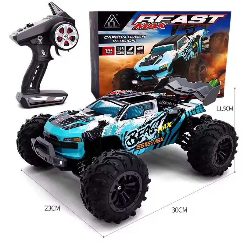 ZLL SG116 MAX/PRO 1:16 High Speed Drift Racing 80KM/H Or 50KM/H Brushless Motor 4WD RC Car Off Road Car Toys for For Kid Gift