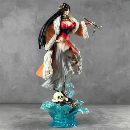 One Piece Boa Hancock Anime Figure Chinese Style Cheongsam Pvc Collectible Model Desktop Ornament Anime Collection Home Decor