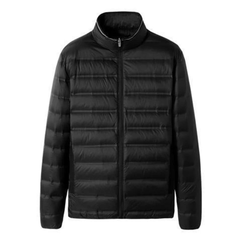 Versatile Men's Plus Size Down Jacket Slim Design for Big Sizes Lightweight Warm Suitable for Winter Activities