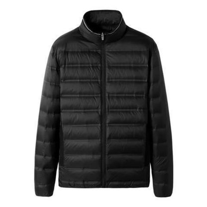 Versatile Men's Plus Size Down Jacket Slim Design for Big Sizes Lightweight Warm Suitable for Winter Activities