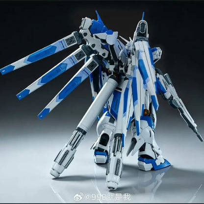 Bison Model 1/100 Enlarged Hi-V Mecha Kit Dual RG GK Armor With Extra 1/72 Head Sculpt YeNiu 6693 Assembly Model Kits Gift Toys