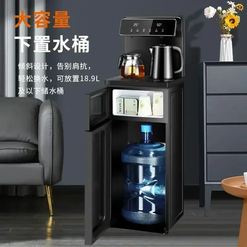 Water Dispensers: Automatic Dispenser Kitchen Household Vertical Intelligent Tea Bar Machine Electric Drinker Cold Hot