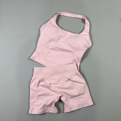 2 Pieces Sportswear Women Yoga Set Gym Clothes Sportswear Yoga Suits High Waist Scrunch Fitness Tracksuits  Pilates Set