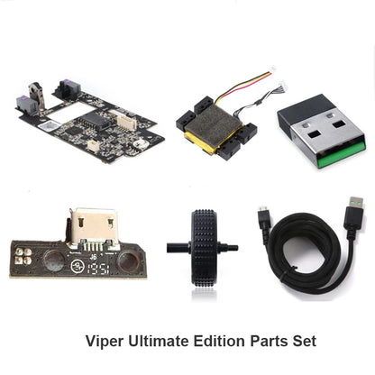For Viper Ultimate Edition Mouse Shell Battery Motherboard Receiver Roller Cable Small Side Button Charging Board Parts