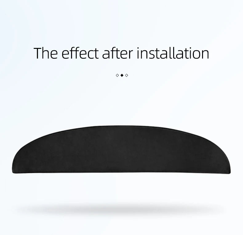 For Tesla Model Y Juniper Suede Leather Dashmat Model 3 Highland Car Dashboard Cover Pad Dash Mat SunShade Carpet Accessories