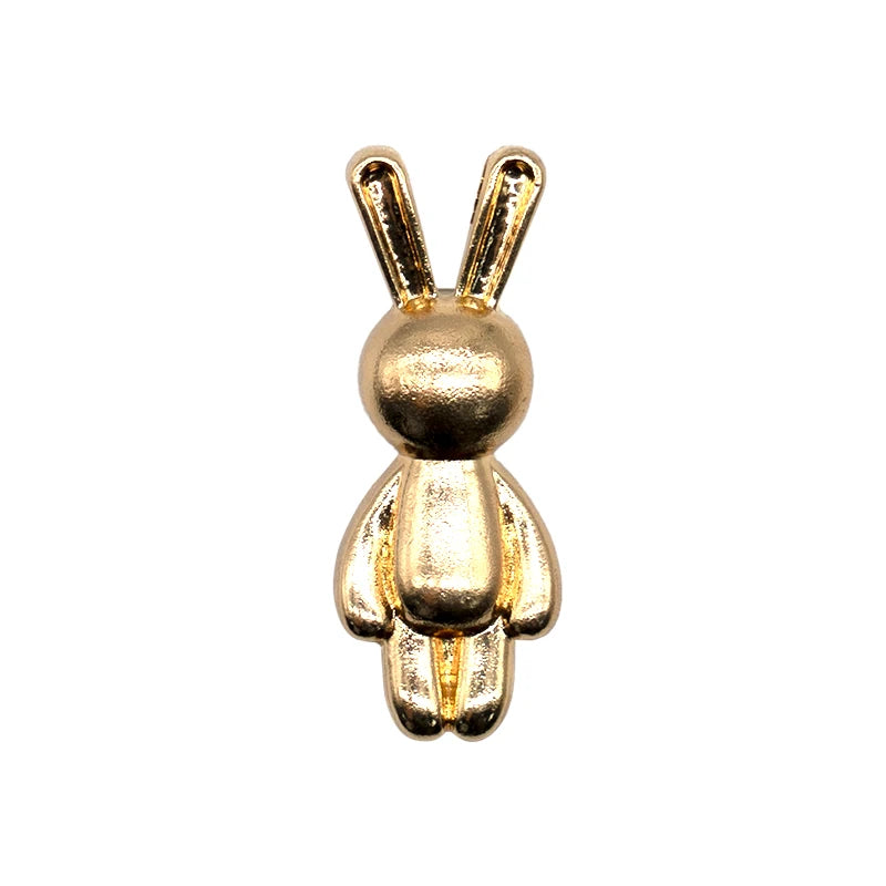 1pcs Golden Metal Shoe Charms Flowers Butterfly Shoe Decorations Four-leaf Clover Hearts Star Pins for Women Girls Favor Gifts