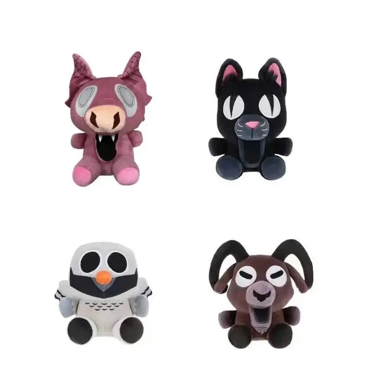 2026 New 99 Nights In The Forest Plush Game Merchandise Brown Stand And Sit Elk Deer White Owl Stuffed Doll Pillow For Kid Gifts