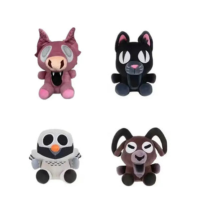 2026 New 99 Nights In The Forest Plush Game Merchandise Brown Stand And Sit Elk Deer White Owl Stuffed Doll Pillow For Kid Gifts