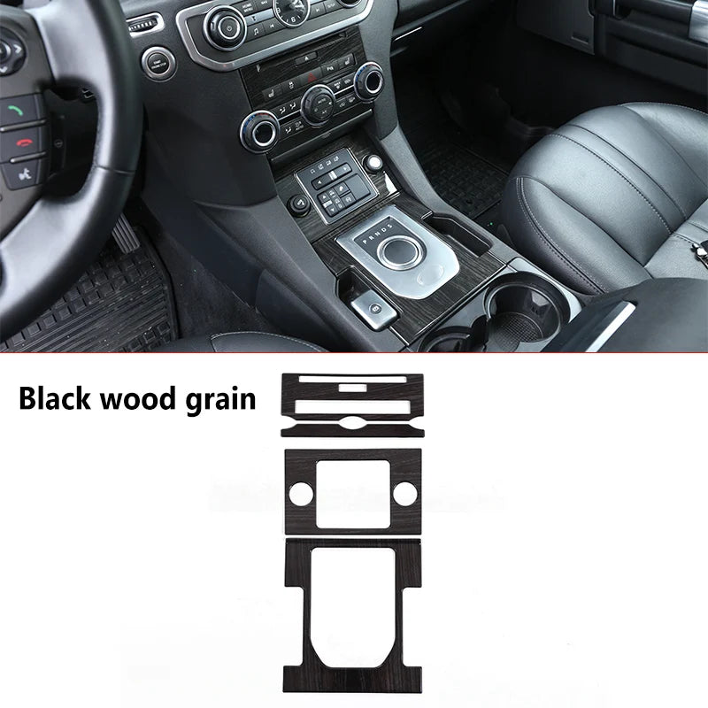 For Land Rover Discovery 4 LR4 2010-2016 Accessories ABS Car Center Console Gear Shift Frame Decoration Cover Trim Sticker