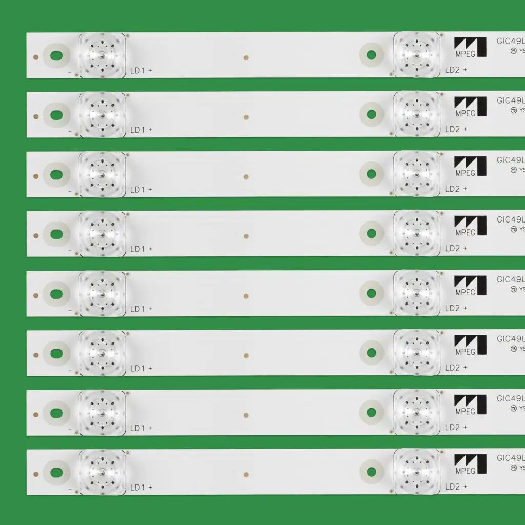 4LED LED Backlight Strip GIC49LB29_3030F2.1_V0.1 For THOMSON 49UC6306X1 49UD6596 49A950C 49P3C 49P3F For LEHUA 49BC7600