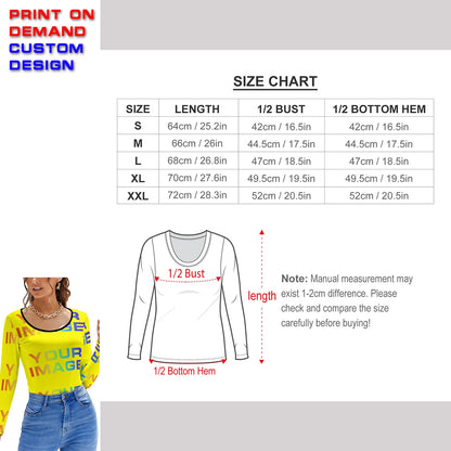 Customized Family Matching Clothes, Printed on Demand, Custom Images, Picture Woman Tops, Yoga Sportswear Shirt Party Uniforms