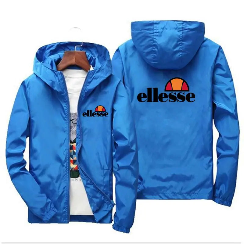 2026 spring and autumn new windbreaker mountaineering raincoat printed letters men's jacket coat