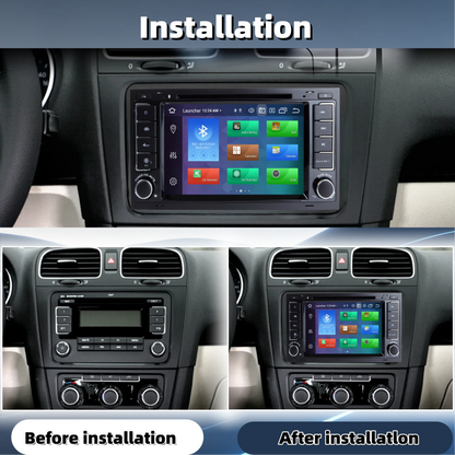 4G+64G Android Car Stereo for Mercedes Benz Sprinter Vito W639 Viano B200 B150 B170 A180 A150 B-Class W245 A-Class W169 for VW Crafter VW LT3 2Din Car Radio GPS Navigation Wireless Carplay Android Auto