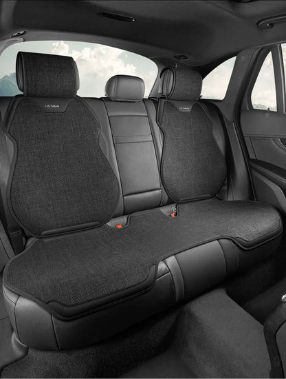 Universal Linen Car Seat Cover Four Season Auto Flax Comfortable Breathable Anti-Slip Covers Cushion SUV Car Seat Protection