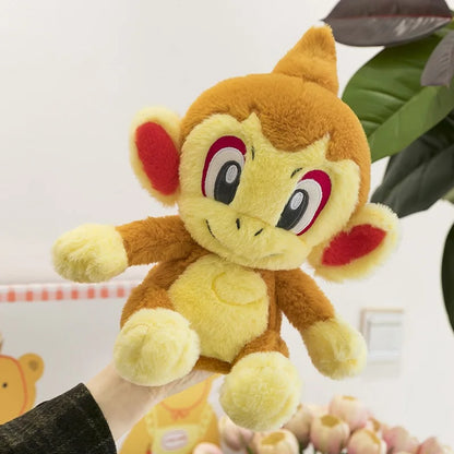 New 30/40cm Chimchar Pokemon Plush Toy Anime Figure Doll Cute Giant Pokémon Monkey Cartoon Stuffed Pillow Doll Holiday Xmas Gift