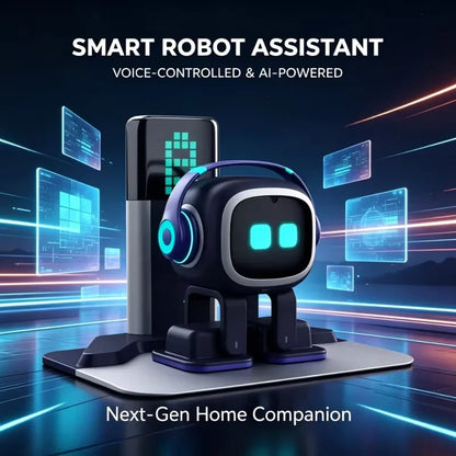 EMO Robot Toy Desktop Pet Intelligent Ai Electronic Accompanying Decoration Electronic Advanced Smart Pet Children's Toys Gift