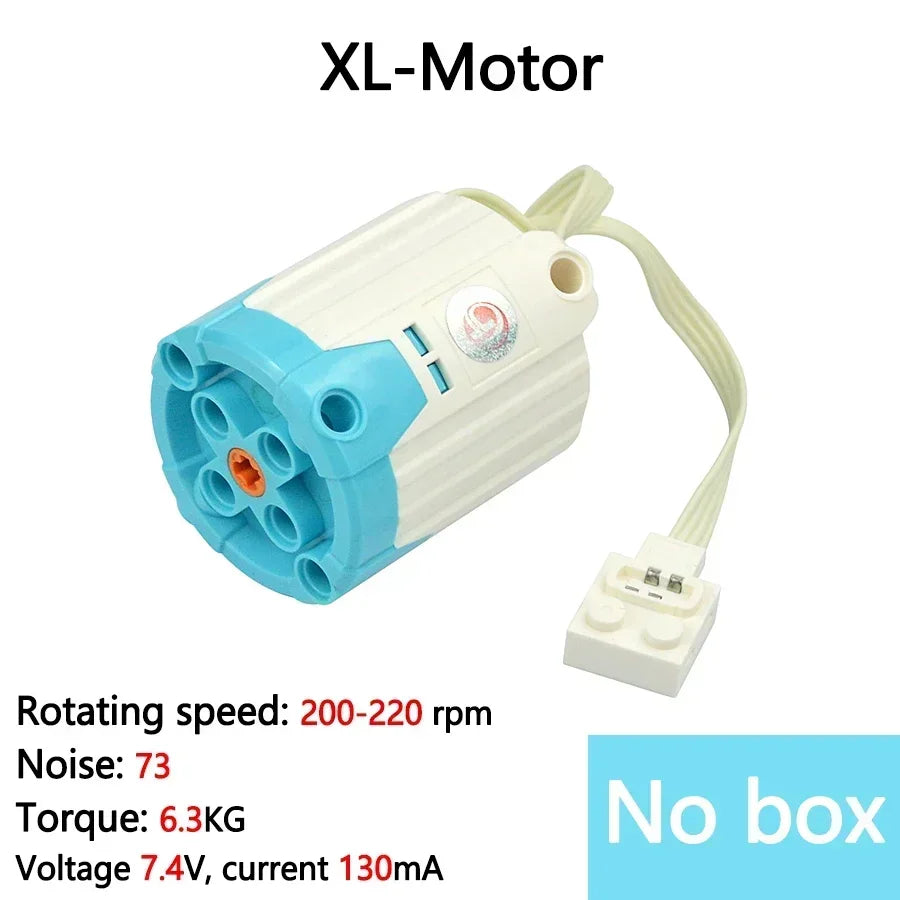 Power Function Technical Parts M XL L Servo Motor Strengthen Motor Building Blocks Multi High Speed PF Sets Brick Toys DIY Motor