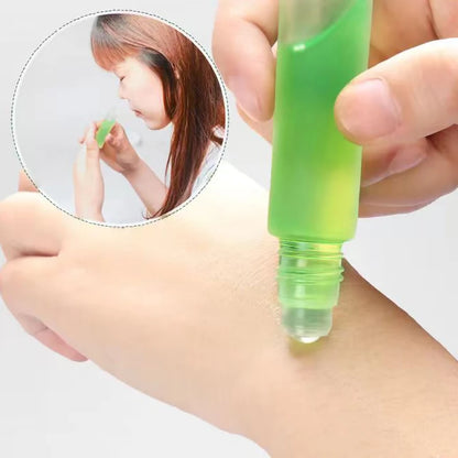 4 Bottles Pure Nature Mugwort Extraction Scraping Essential Oil Moxa Artemisa Oils Massager Enhance Moxibustion's Effect