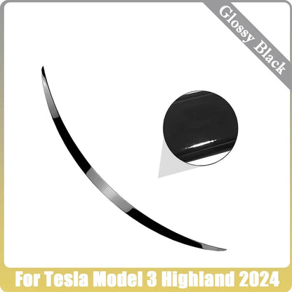XVIP Rear Trunk Spoiler For Tesla Model Y 21-24 For Model 3 17-23 Highland 2024 Carbon Fiber ABS Wing Car Exterior Accessories