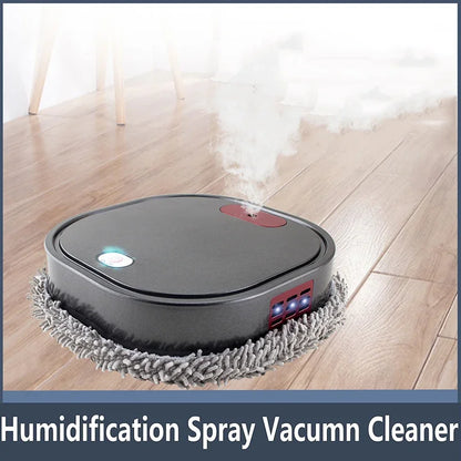 Intelligent 3 In1 Dry Wet Sweep Mop Robot Vacuum Cleaner Rechargeable Smart Mopping Robot Spray Cleaner Home Mopping Robot