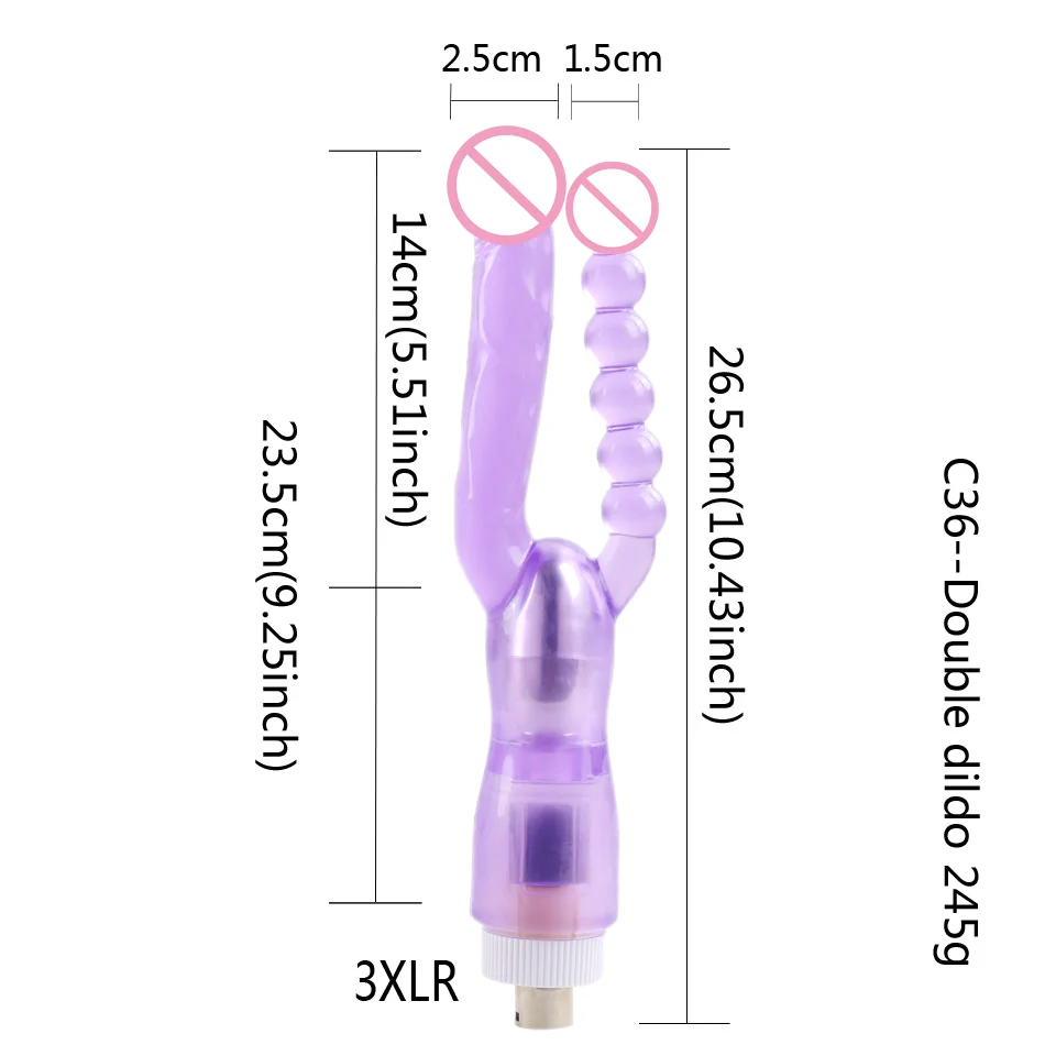 Dildo-Entry-Level Sex Machine A2/F2/F3 Accessories 3XLR Accessories Dildos Suction Cup Sex Products For Women And Men