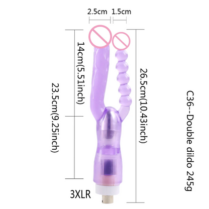 Dildo-Entry-Level Sex Machine A2/F2/F3 Accessories 3XLR Accessories Dildos Suction Cup Sex Products For Women And Men