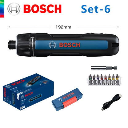 BOSCH GO 3 Cordless Screwdriver 3.6V Lithium-ion Battery Rechargeable Cordless Drill with Box Bosch go3 Professional Tool Set