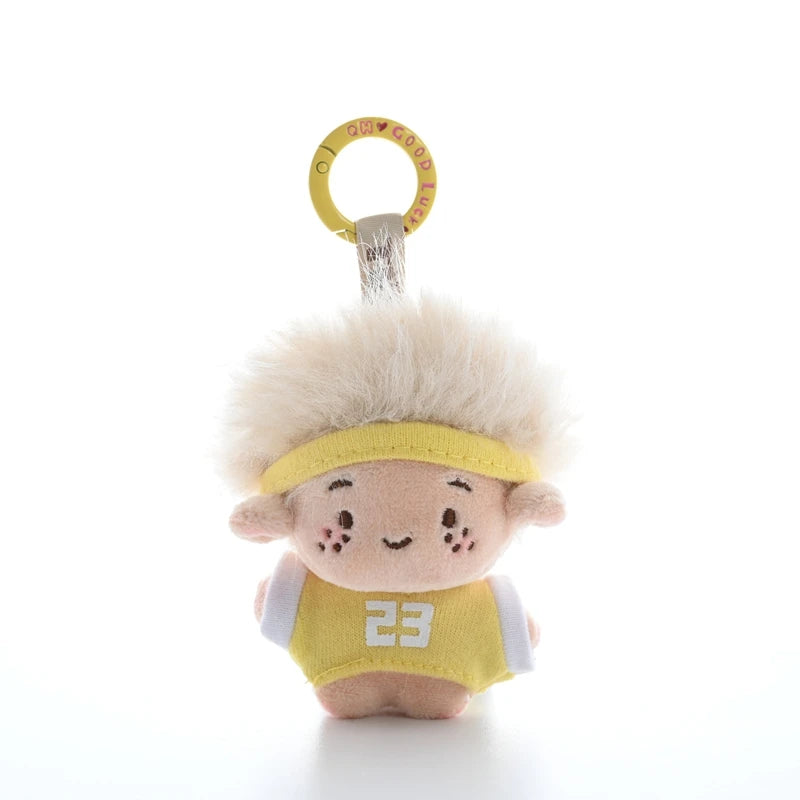 Pop Soccer Star Figure Keychains Kawaii Soccer Figure Keychain Photo Props Accessories Bag Charms Pendant Keychains Fans Gifts