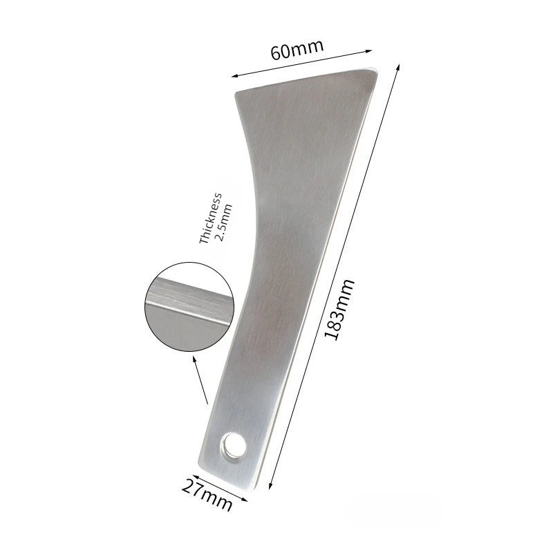 Special Stainless Steel Pry Bar For Auto Repair, Rust-Resistant, For Car Door And Dashboard Disassembly Tools