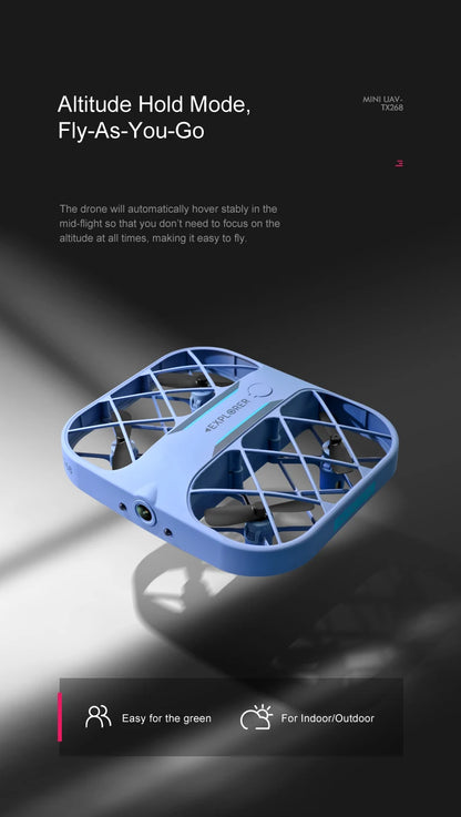 JJRC H107 8k Drone wifi fpv drones with camera hd 4k remote control helicopter Plane Pocket Quadcopter Christmas Gift for boys