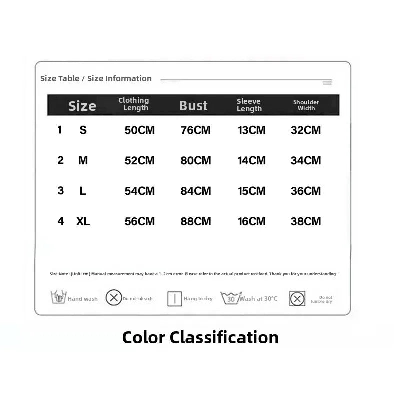 American Retro Shoulder U-neck  Color Short Sleeve T-shirt Women Summer Slimming Waist Pure Desire Short Hot Girl Top