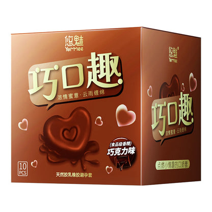10pcs Fruit Flavor Ultra Thin Condoms Adults Toys For Men 18+ Extra Lubricated Penis Sleeve Male Delay Enhancement Sex Products