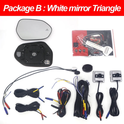 Car Mirror BSD BSA BSM Blind Spot Monitoring System Radar Parking Sensor Assist Lane Changing For Porsche Macan 2016-2024