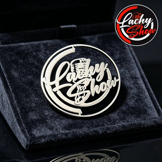 Custom Studio Logo Brooch Stainless Steel Company Emblem Badge Personalized Custom Team Badge Corporate Logo Brooch Dropshipping