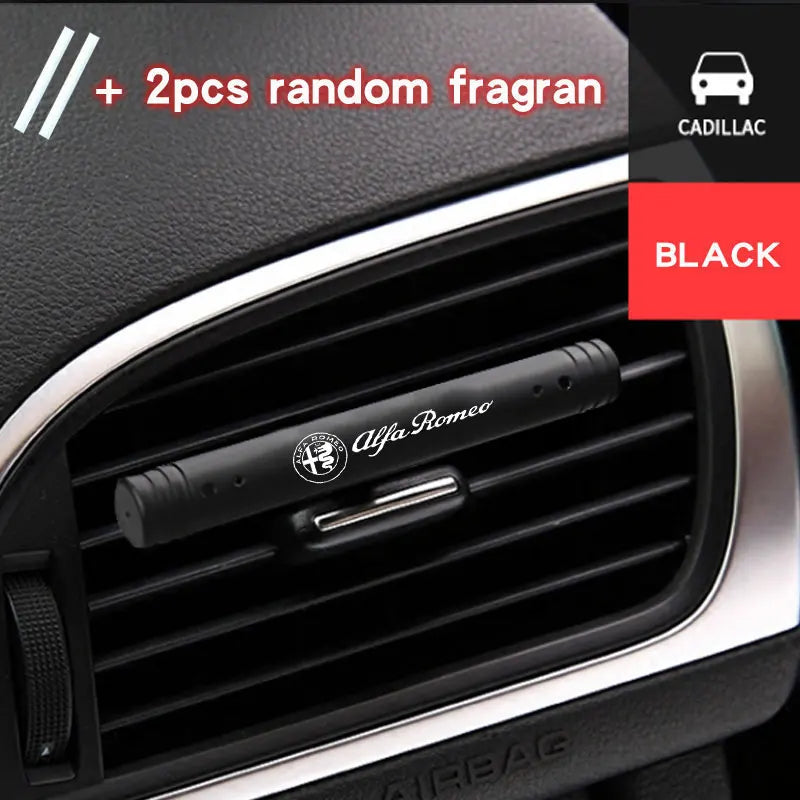 Car Air Outlet Perfume Air Vent Clip Aroma Lasting Air Freshener For Alfa Romeo giulietta 159 mito giulia stelvio 147 Accessorie