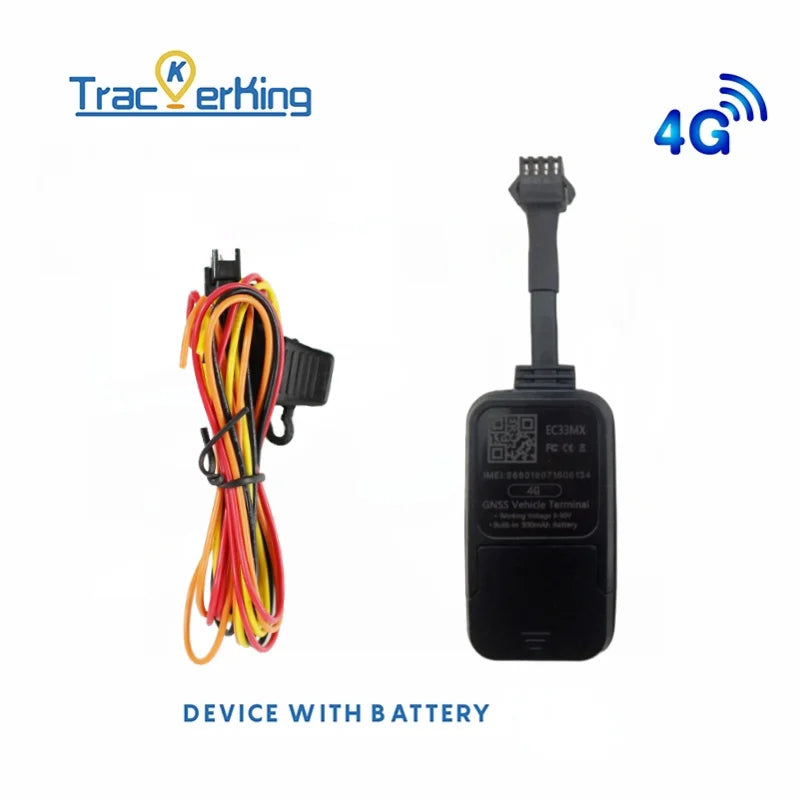 EC33 PURA 4G GPS tracker 3pcs TrackerKing GPS Rastreador 300mah battery With Acc Alarm GPS GSM SMS Locato
