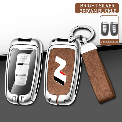Modern High-End Hyundai Key Cover Suitable for N LINE N IX35 IX25 Tucson Sonata Car Key Case Luxury Design Vehicle Accessories