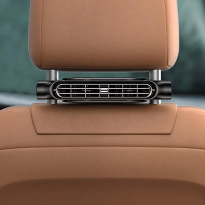 Car Seat Fan USB Charging High Power Backrest Pillow Car Fan Auto Summer Supplies Cooling