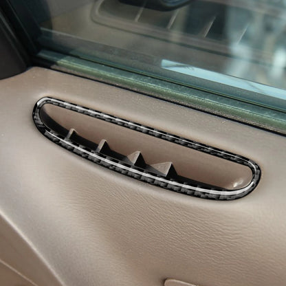 For Chrysler 300 (2011-2014) Car Center Console Gear Shift Panel Steering Wheel Cover Carbon Fiber Interior Sticker Accessories